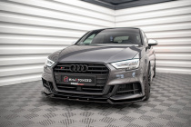 Audi S3 Sportback 8V Facelift 2016-2019 Frontsplitter V.1 Maxton Design